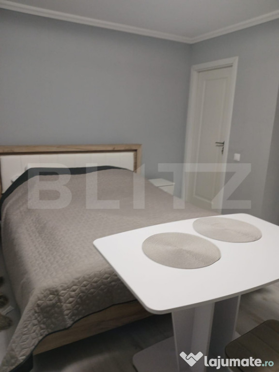 Apartament 1 camera la casa, parcare, 36 mp, gradina, zona m