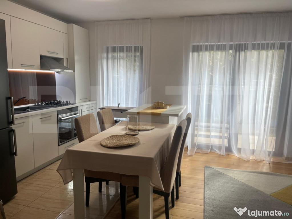 Apartament 2 camere ,53 mp, gradina si parcare, Buna Ziua