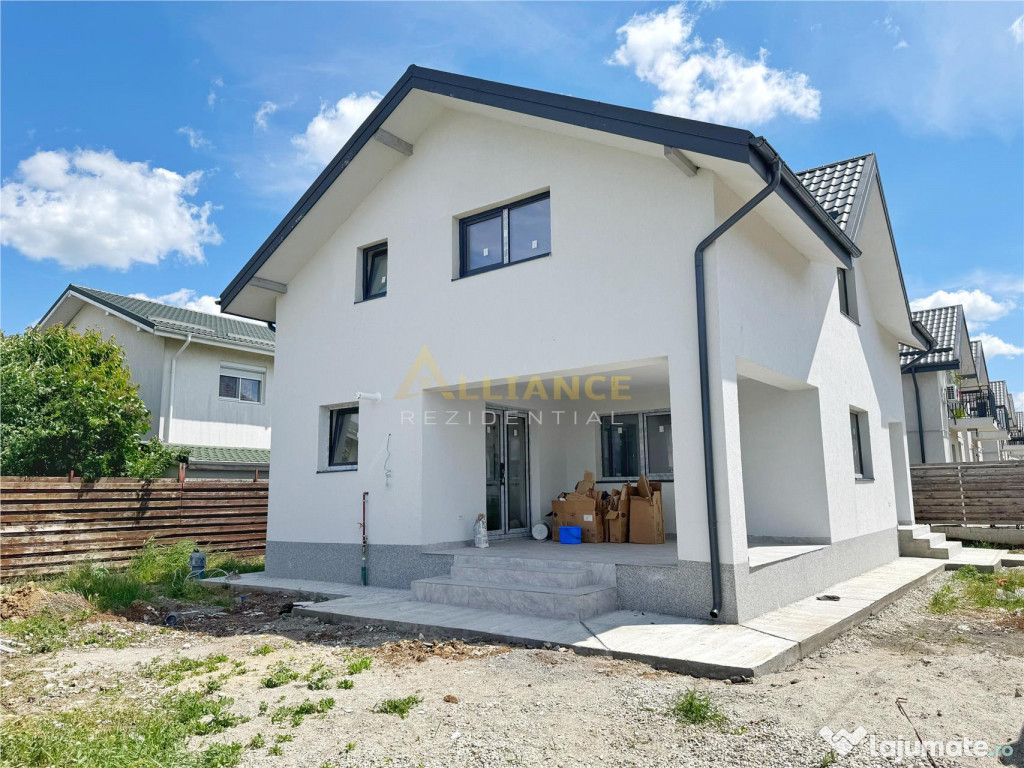 Vila individuala P M || 4 camere 3 bai ||teren 308mp ||Str.