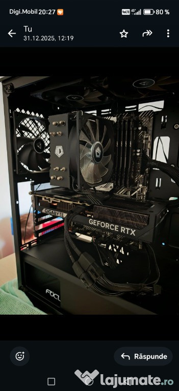 Kit PC gaming Intel I5-1400F plus placa de baza z790 Asus