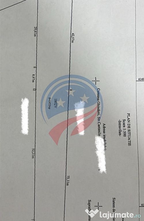 Teren de vanzare in Ghindeni/Dolj