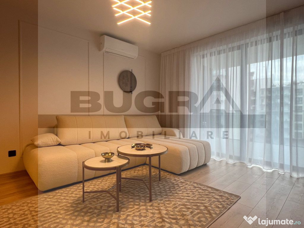 Apartament de 2 camere, 51mp, ultrafinisat, parcare, The ...