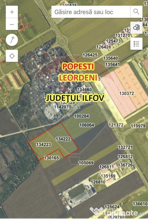 Teren intravilan 20,000mp Popesti-Leordeni intre centura ...