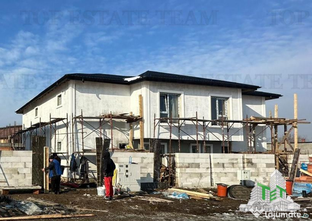 Casa cuplata premium 4 camere in Bragadiru-Cartierul Verde