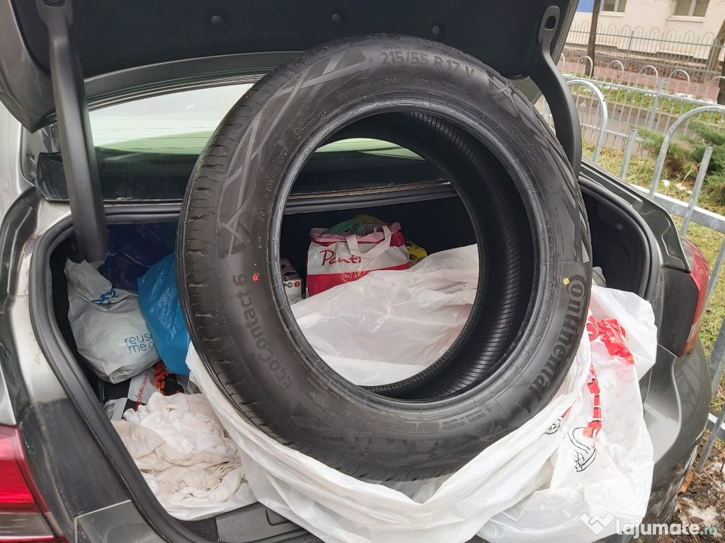 Anvelope de vara Continental EcoContact 6, 215/55 R17, DOT 39/202