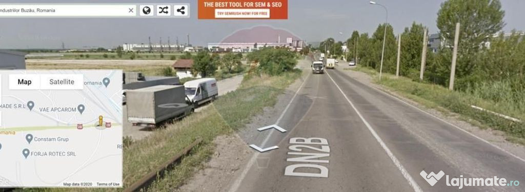 Teren intravilan Buzau / Bulevardul Industriei