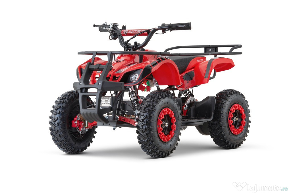 ATV electric pentru copii NITRO Torino Quad 1200W 48V Snowy Tyre,