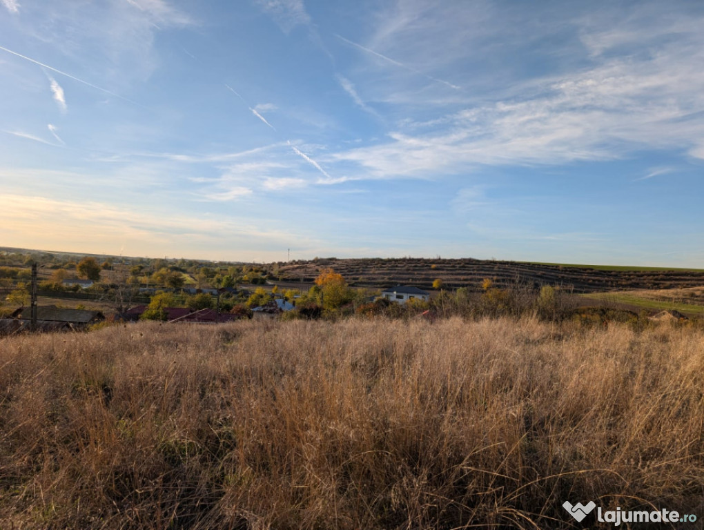 Teren intravilan ,Pielesti, 1835 mp , front 38m.