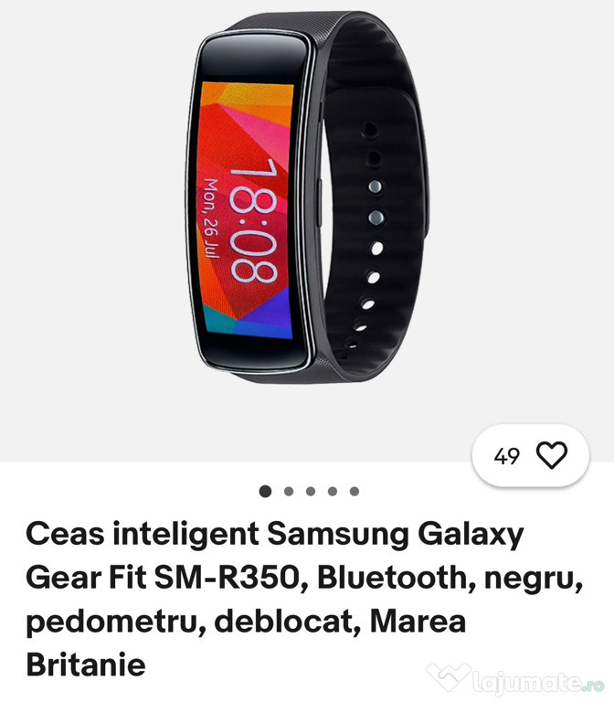 Samsung Galaxy Gear Fit SM-R350
