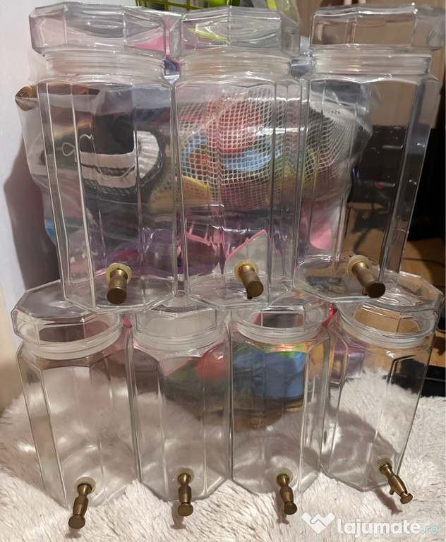 Vas pentru parfum vrac cu robinet.