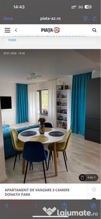 VANZARE Apartment 3 camere DONATH PARK