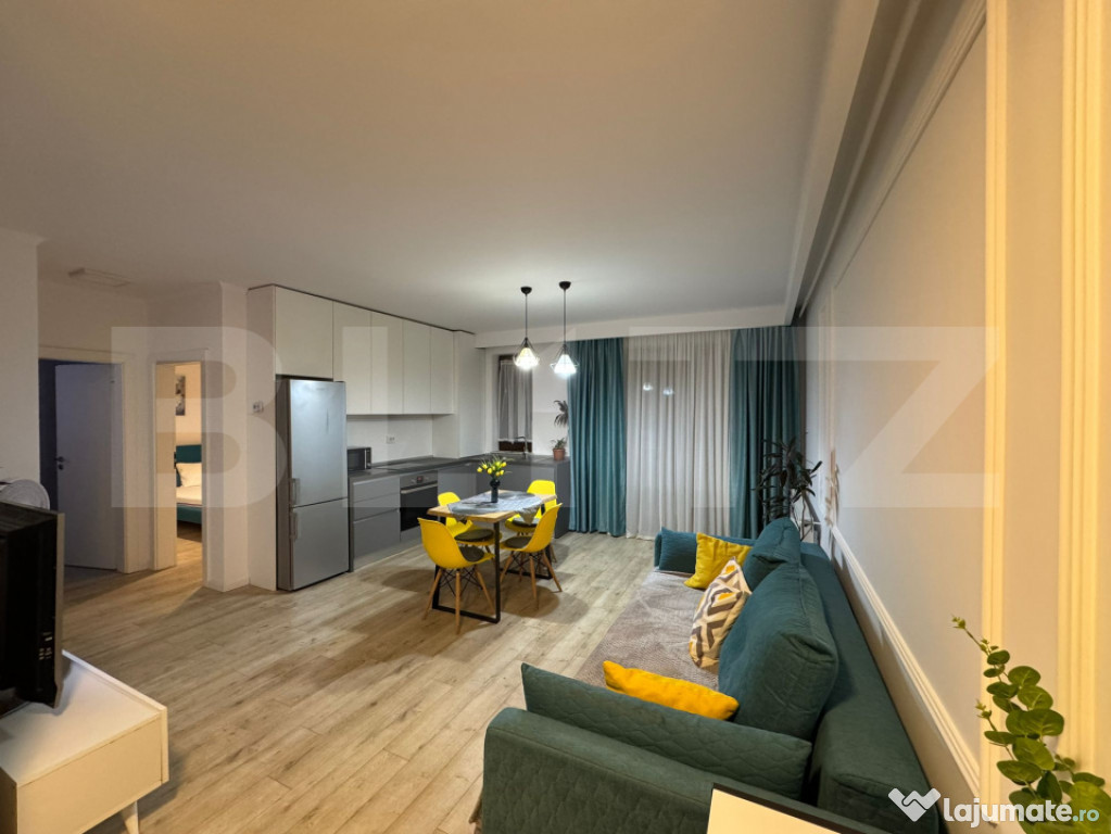 Apartament 2 camere, lux, parcare subterana, zona: Iulius Ma