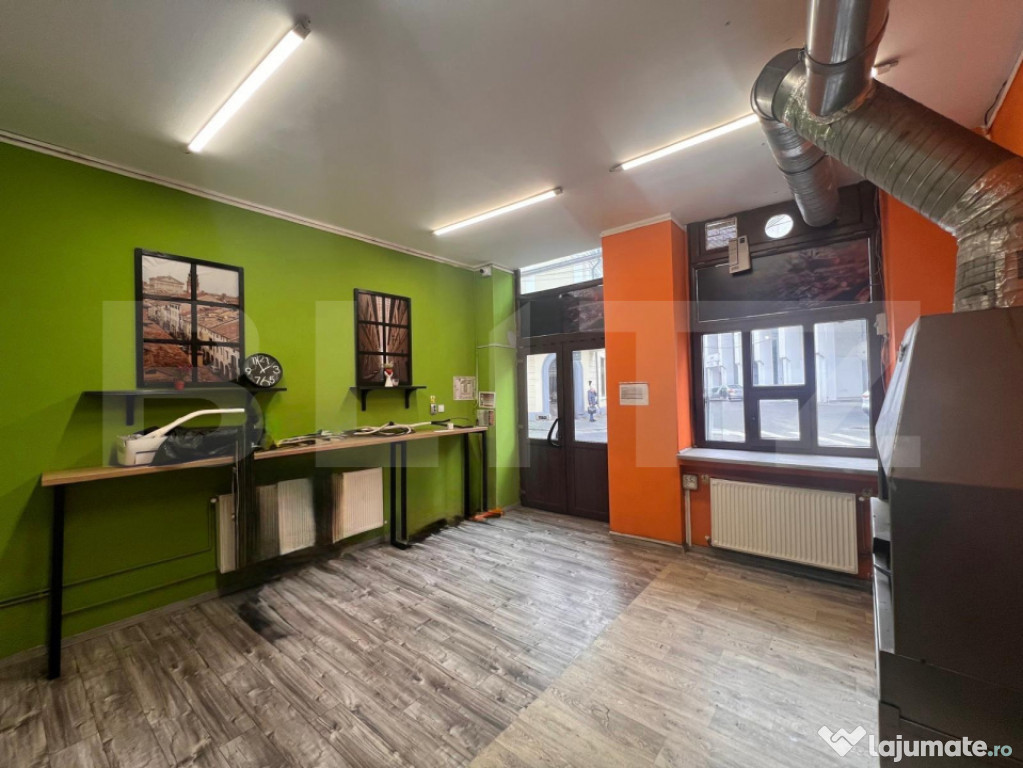 Spatiu comercial 41 mp, pretabil patiserie/simigerie