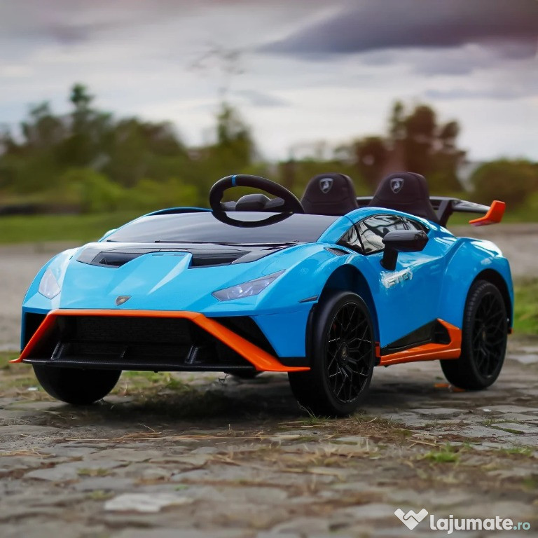 Masinuta electrica pt. copii Lamborghini Huracan STO 12V 2x40W Blue
