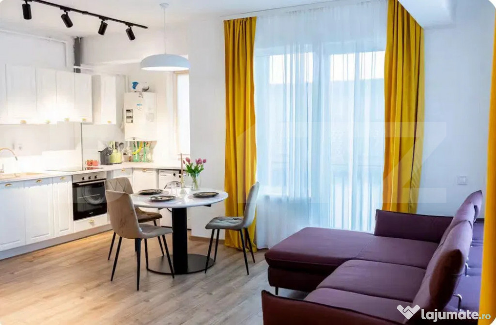 Apartament modern mobilat cu 3 camere zona Teilor 67mp