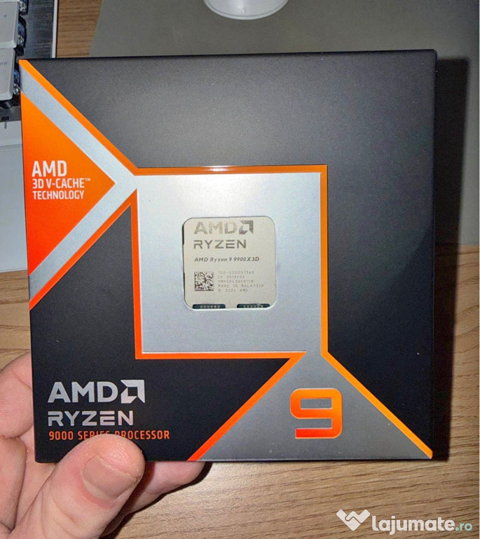 Procesor AMD Ryzen 9 9900X3D 4.4GHz, 128MB, 120W, AM5 (Box)