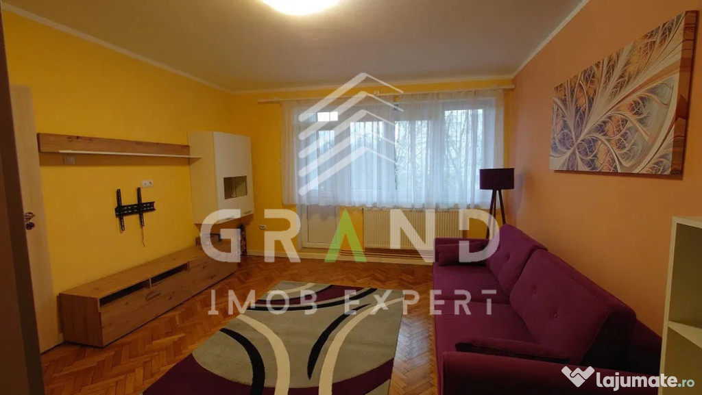 Apartament cu 2 camere | Decomandat | Balcon | 60 mp | Carti