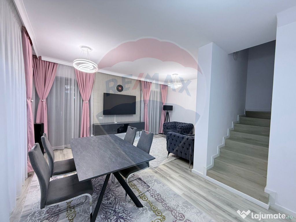 Casă modernă de vânzare | 4 camere și curte | Ulmi, G...