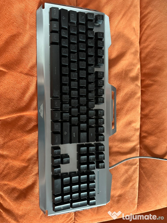 Tastatură gaming cu led - Black Silver