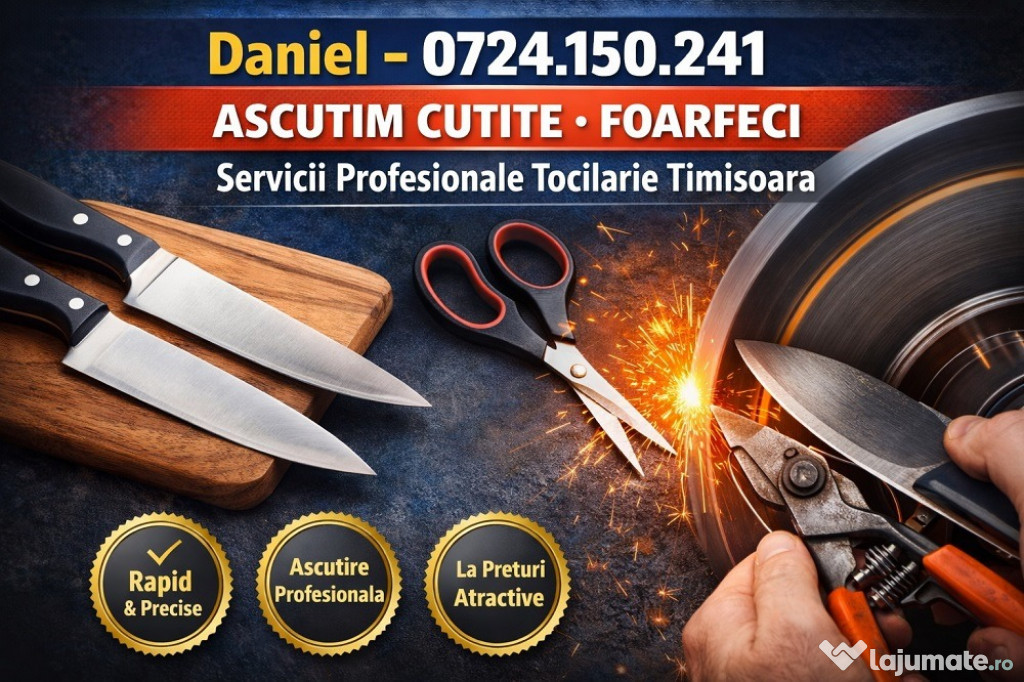 Tocilarie Ascutire Cutite Foarfeci - Timisoara