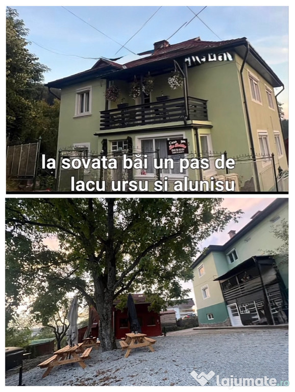 Pensiune de vânzare și o cabană