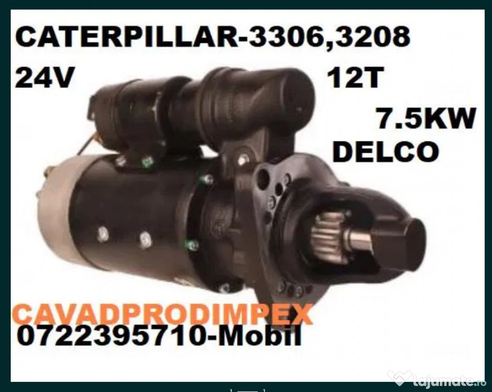 Electromotor Caterpillar 3306,3208,916,920 delco 24V
