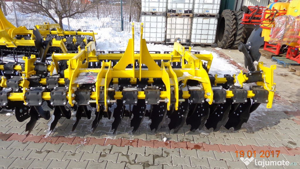 Disc purtat Gepard cu talere independente 3M, 3.5M 4M