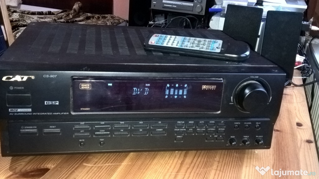 Statie cat 907 cu telecomanda