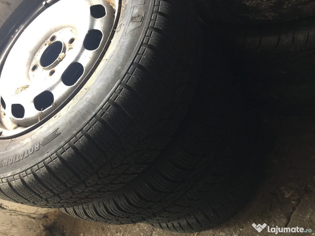 175 65 14 Jante+Cauciucuri Iarna 4x108 Ford Citroen Peugeot