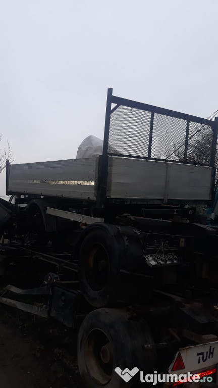 Bena basculabila 7.5 T cu cilindru.