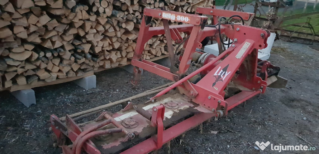 Freza 3 m Lely cu sistem prindere semanatoare -hidraulic