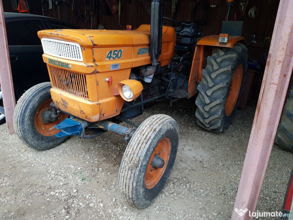 Tractor Fiat 450, toate anvelopele noi