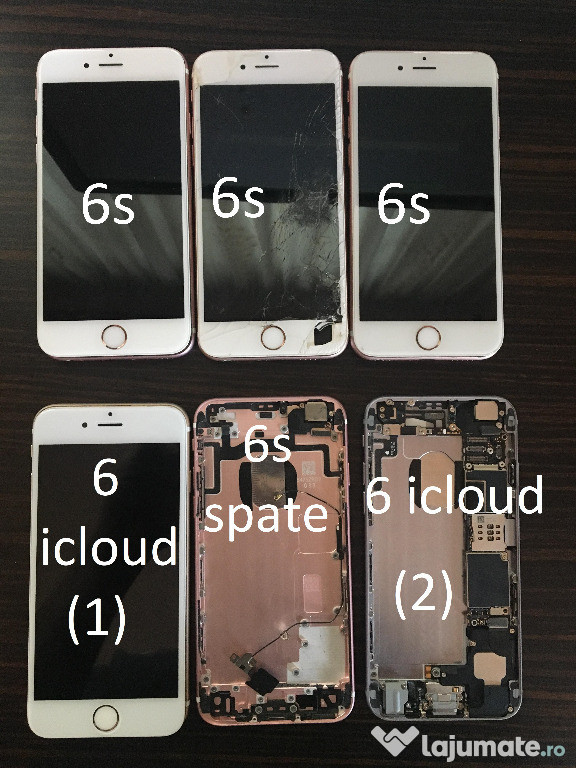 LOT 3x Iphone 6s & 2x Iphone 6