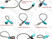 Adaptor antena conector FAKRA,ISO, DIN, RAKU 2, RAST