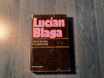 Incercari filosofice Lucian Blaga