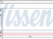 Radiator, racire motor NISSENS Volkswagen Passat Variant (3C