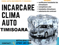Incarcare Clima Auto Timisoara AC Aer conditionat R134