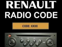 Cod deblocare radio Renault Megane Scenic Laguna Clio Twingo