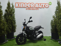 Motocicleta electrica QK307 2x30W cu roti Gonflabile #Black