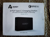 Statie incarcare telefoane 6-porturi: Aukey model PA-Y6