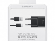 Adaptor + Cablu date type C Samsung EP-TA20EBECGWW