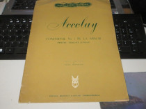 Accolay Concertul Nr.1 in La Minor pt. Violina si Pian 1974
