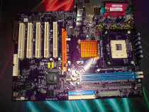 Placa de baza ECS PT600CE-A socket 478 DDR1 AGP 8x colectie