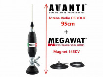 Antena Radio CB fluture AVANTI Volo 95cm / 130cm + Magnet Me