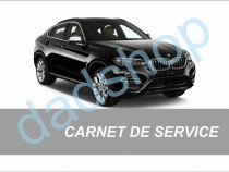 Carnet Service Auto 20x14 cm