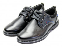 Pantofi negrii baieti | Patonfi eleganti copii| Pantofi negr