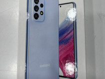 Samsung Galaxy A53, Dual SIM, 6GB RAM, 128GB, 5G, Awesome Blue Sigilat + Garantie 2 Ani
