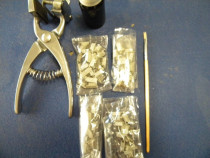 Set cleste tatuat inox 5 cifre/litere ptr. animalute