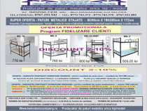 Paturi metalice etajate/suprapuse - Oferte Pret-modele diverse