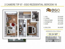 PROMO 2 Camere Tip 07 - EGO Berceni 16